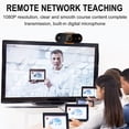 thumbnail image 4 of Webcam With Microphone For Desktop, Full HD 1080P, 110 Degree Wide Viewing Angle, Auto Focus, USB 2.0 3.0 Compatible, 4 of 9