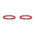 thumbnail image 4 of Redempat Fashionable And Comfortable To Wear Unisex Beaded Bracelets For Everyday Chic Korean pine 2Set, 4 of 6