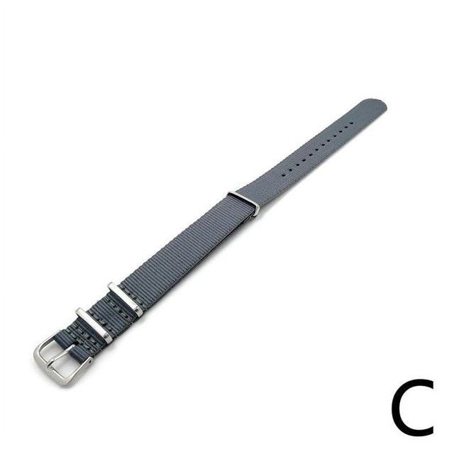 Watch Strap Nylon Men Wrist 18mm 20mm 22mm Smart Military Pin PR Army K6H2