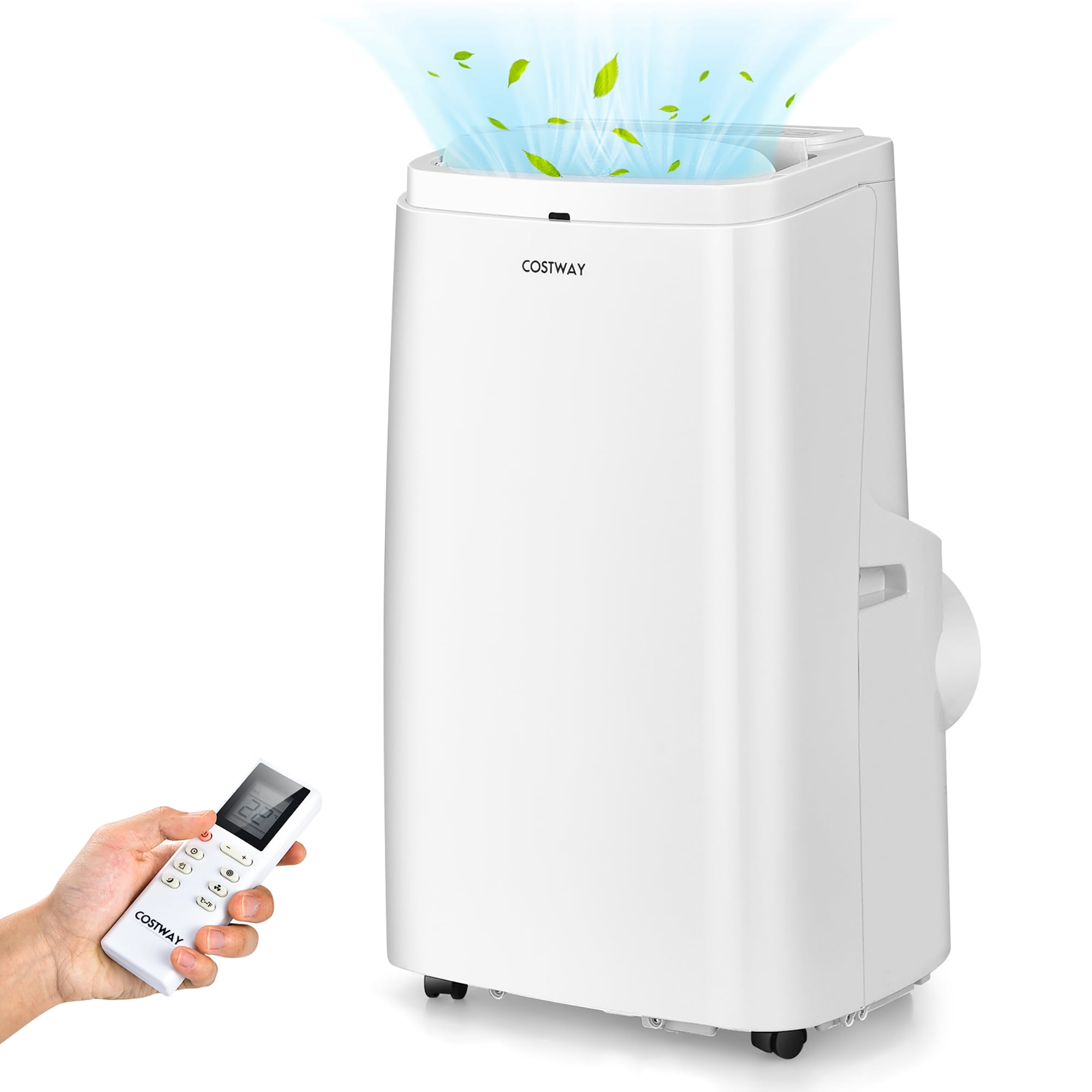 Costway 12,000BTU Portable Air Conditioner 3-in-1 Air Cooler Fan Dehumidifier w/ Remote