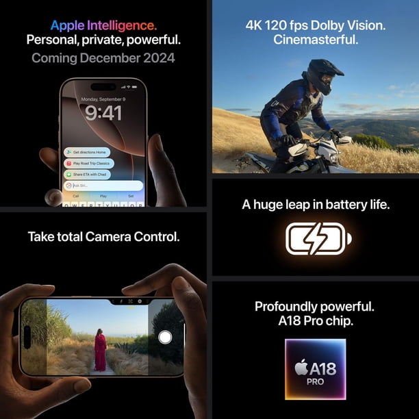 iPhone 16 Pro Max 256g with Apple Intelligence - Walmart.ca