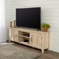 thumbnail image 4 of Pemberly Row 70" TV Console with 2-Side Doors and Storage in White Oak, 4 of 6