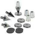 thumbnail image 2 of Dayton Audio DSS2-BC Black Chrome Speaker Spike Set 4 Pcs., 2 of 3
