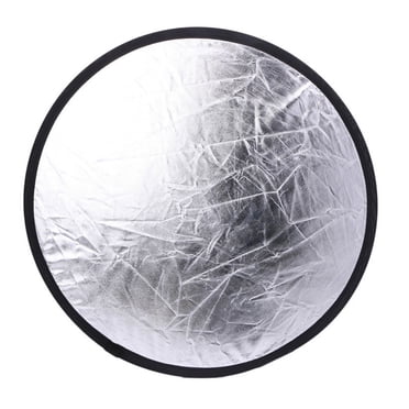 KAKOWELY Photography Reflector Portable Photography Reflector 2 in 1 Photo Light Reflector Photography Prop11.81"X11.81"X0.39"