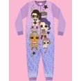 thumbnail image 2 of LOL Surprise! Girls Purple Onesie, 2 of 4