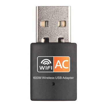 EGNMCR USB WiFi Adapter, AC600Mbps 2.4/5GHz Wireless USB WiFi Network Adapter 802.11 Wireless For Laptop/Desktop/PC Adapter Adapter