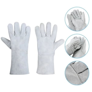 Gants de soudage Gants du travail Protection en cuir Résistante Gants pour le travail Protection de soudage
