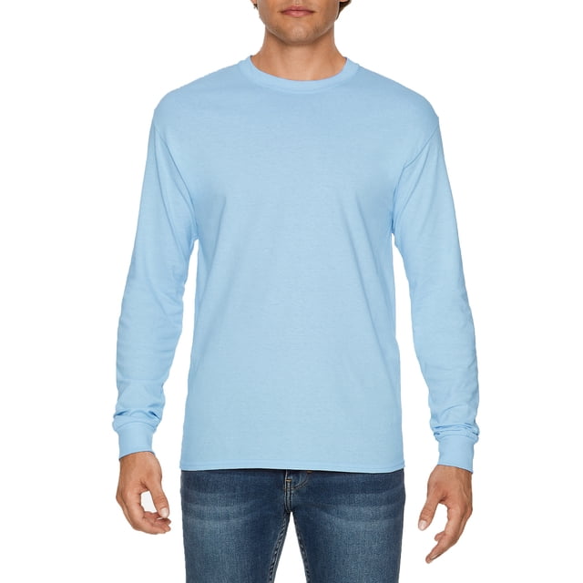 Gildan - T-Shirt à Manches Longues en Coton Épais