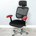 thumbnail image 2 of Maytalsory Chair Armrest Covers To And Decorate Made Of Polyester Fibre Easy To Install Winered 1Set, 2 of 6