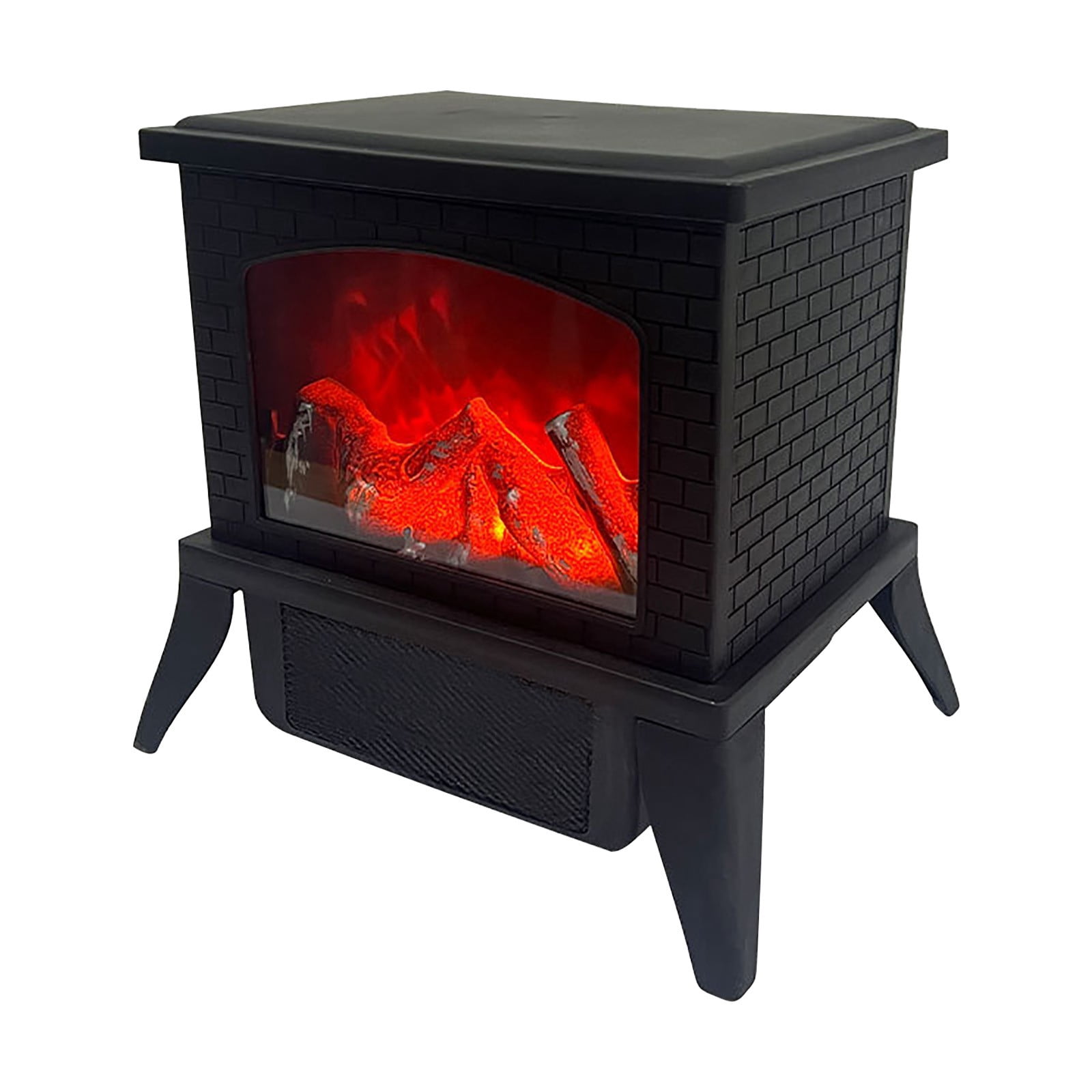 Suncoda Heater, Simulated Flame Fireplace Stove Electric Heater Home Heater Energy-Saving Electricity-Saving Heating Stove Desktop Heater
