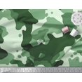 thumbnail image 2 of Soimoi Poly Georgette Fabric Two Tone With White Camouflage Print Fabric by Yard 42 Inch Wide, 2 of 3
