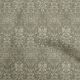 thumbnail image 1 of oneOone Polyester Spandex Dusty Green Fabric Damask Craft Projects Decor Fabric Printed By The Yard 56 Inch Wide, 1 of 4
