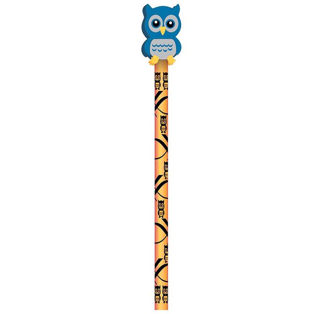 Moon Products Crayon, Tampon Effaceur à Inscrire, Hoot Owl, 36 Unités