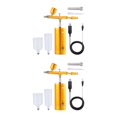 thumbnail image 2 of maskred Lightweight Airbrush Air Compressor Kit Set Precise Spray Painting Portable Gold 1.49x5.1x5.7 Inch 2Set, 2 of 6