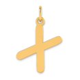 thumbnail image 1 of Diamond2Deal 14K Pendentif Initial Lettre X en Or Jaune pour Femmes, 1 of 3