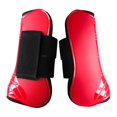 thumbnail image 2 of Horse Open Front , Breathable and Impact-Absorbing Front and Hind Leg Tendon and Fetlock for Training, Jumping, Riding, Eventing Red XL, 2 of 10