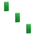 thumbnail image 3 of Wweixi Customized Fringe Curtain For Exquisite Anniversary Party Decorations Luster Green 3Set, 3 of 6