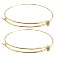 thumbnail image 1 of 20PCS Bracelet Élastique Push-Pull Bracelet Réglable Bracelet DIY Femmes Bijoux (Or), 1 of 9