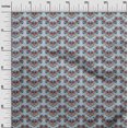 thumbnail image 2 of oneOone Viscose Chiffon Fabric Floral Block Print Sewing Fabric BTY 42 Inch Wide, 2 of 4