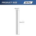 thumbnail image 2 of 20Pcs M5x80mm 304 Stainless Steel Dowel Pin, Cylindrical Shelf Support Peg Pin, 2 of 6