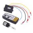 thumbnail image 3 of Wireless Winch Control Kit, Long Lifespan ABS Rubber Winch Receiver High Efficiency DC12V 24V  For Garage Door, 3 of 8