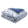 thumbnail image 4 of Laura Ashley Home Elise Duvet Cover Set, King, Medium Blue, 4 of 5