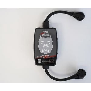 Hughes Auto Surge Protector PWD30-EPO Portable; 2400 Joules Of Advanced Surge Protection; 30 Amp; Bluetooth Connectivity; With Fault Indicator Light And Emergency Power Off; With Plug Head Handle Grip