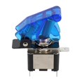 thumbnail image 3 of 1 Interrupteur à Bascule Marche / Arrêt ASW-07D LED Couvercle Diaphane Léger 12v / 24v 20A, 3 of 10