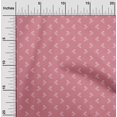 thumbnail image 2 of oneOone Rayon Pink Fabric Retro Socks Sewing Material Print Fabric By The Yard 56 Inch Wide, 2 of 5