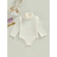 thumbnail image 2 of Faithtur Bébé Automne Romper, Combinaison d'Une Seule Pièce à Manches Longues pour Garçons Filles, 2 of 8