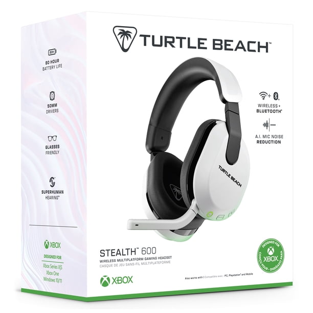 Turtle Beach® Stealth™ 600 – White for Xbox Series X|S, Xbox One