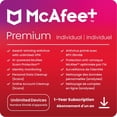 thumbnail image 1 of McAfee+ Premium - Individuel (Windows/Mac/Android/iOS) - Abonnement 1 An [Code Numérique], 1 of 8