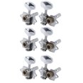 thumbnail image 2 of Herwey Guitare Classique Tuning Chevilles, Têtes de Machine à Cordes de Guitare Classique, 6pcs Guitare Classique Tuning Chevilles Clés Machine Têtes Tuner Mis Accessoires Instrument de Musique, 2 of 8