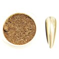 thumbnail image 1 of Graflsoa Champagne Silver Mirror Powder for Nails - Metallic Titanium Finish, Reflective Nail Art Powder, LMJ01-MJ13 Color Options, 0.2g Net Weight, Includes Sponge Applicator, 1 of 7