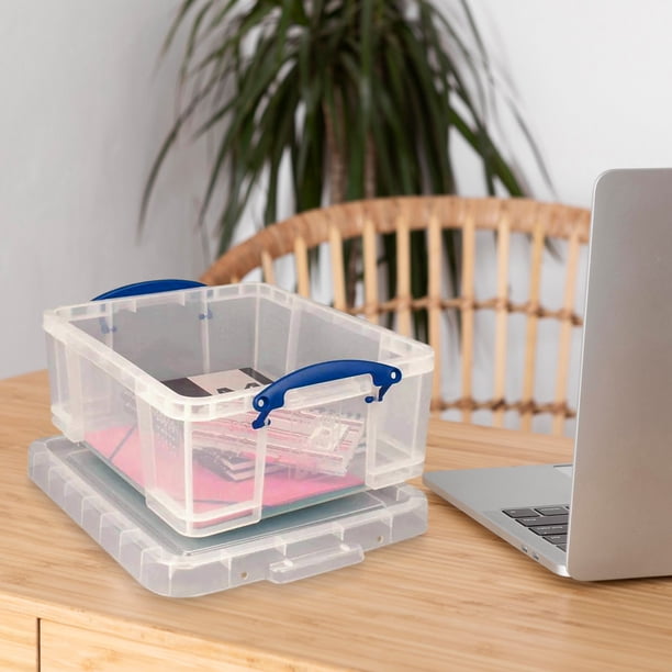 Really Useful Box 17L Storage Container w/Snap Lid & Clip Lock