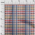 thumbnail image 1 of oneOone Viscose Jersey Fabric Madras Check Print Fabric By Yard 60 Inch Wide, 1 of 4