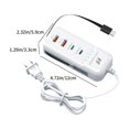 thumbnail image 3 of Yhmxh Electronics Accessoires Informatiques Accessoires de Jeu Chargeur Multiport avec Deux Ports PD et Deux Ports USB pour Charge Rapide Convient aux Appareils IOS et Android Station de Charge Multifonctionnelle, 3 of 7
