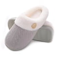 thumbnail image 1 of tumgatte Pantoufles d'Intérieur Mignonnes d'Hiver pour Femmes en Coton à Mémoire de Forme Peluche Coton Pantoufles pour Dames jusqu'à 60 % de Rabais, 1 of 3