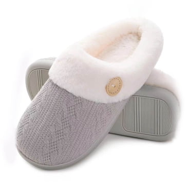 tumgatte Women's Indoor Cute Winter Home Memory Cotton Plush Cotton Slippers Ladies' Slippers Up to 60% off