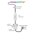 thumbnail image 4 of Mini ARGB PC Fans Controller Kit, 5V 3Pin ARGB Connector Light Stripe Remote Controller,  Power Supply Computer ARGB Fans Hub Control, 4 of 7