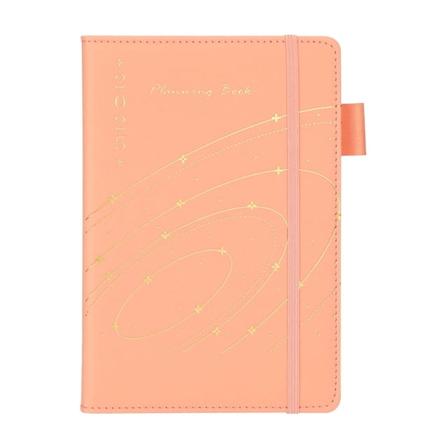Summer Special Savings Office Pencil Case!Kyusrd 2025 English And Spanish Schedule Book Binding Notes Today's Plan Book