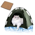 thumbnail image 2 of Portable Pet Tent for Indoor Outdoor Use Pet Shelter Washable Bed for Small Medium Cats Dogs, 2 of 4