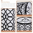 thumbnail image 4 of OUNONA Petits Abat-Jour Noirs en Fer Design Moderne 1 Pcs pour Salon, 4 of 4