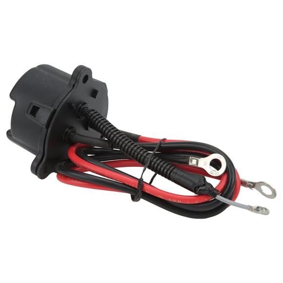 JR1-H235A-00, ABS Metal Plug and Play Heatproof Professional Antiwear 48V DC Charging Receptacle for Club Car