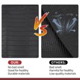 thumbnail image 4 of Unique Bargains 1 Pc Cargo Liner Rear Trunk Mat for Honda Civic 2016-2021 for Honda Civic Si 16-21 Sedan Trunk Cargo Luggage Boot Tray Mat Black TPE Long Grid Pattern, 4 of 7