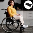 thumbnail image 1 of Raindrops Ensemble de 2 Plateau d'Accessoires pour Déambulateur Table Fauteuil Roulant Table à Manger Noir ABS pour Adultes, 1 of 8