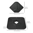 thumbnail image 3 of Outsunny 4PCs 176lb Patio Umbrella Base Weights for Offset Umbrella, Black, 3 of 10