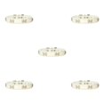 thumbnail image 1 of Maytalsory Comfortable Wear Cat Collar In Multiple Sizes With Stylish PU PU Cat Collar Dogs Collars white 1.5*30cm 5Set, 1 of 6