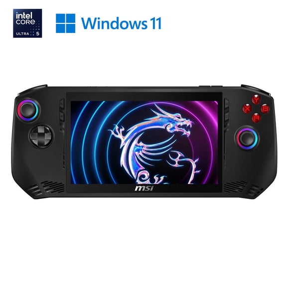 MSI Claw A1M-046CA Mini-PC portable 7" FHD 120Hz, Intel® Core™ Ultra 5-135H, 16 Go LPDDR5, SSD NVMe 512 Go, Windows 11