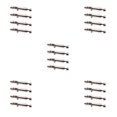 thumbnail image 2 of Decodeary 4pack/lot Affordable And Stylish Locks For Various Doors - Satisfaction Guaranteed Smooth Operation Slide Screws 4 inch 5PCS, 2 of 6
